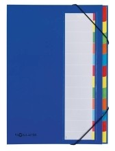 Deskorganizer - mit 12 Fächern  blau