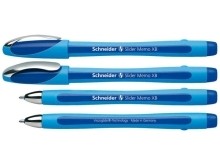 Kugelschreiber Slider Memo XB  Kappenmodell  0 7 mm  blau