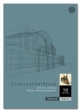 Transparentblock A4 25 Blatt 80g/qm