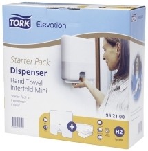 Elevation Starter Pack Handtuchspender Interfold Mini  weiĂĹ¸