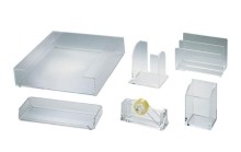 Acryl-Schreibtisch-Set  6 Teile  glasklar