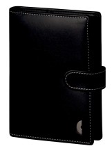 Ringbuch Standard Mini Einsteiger  110 x 145 mm  schwarz