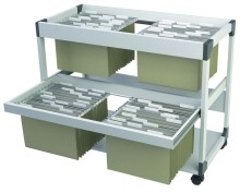 SYSTEM FILE TROLLEY MULTI 200 DUO  grau