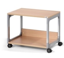 SYSTEM MULTI TROLLEY 48  metallic silber/buche