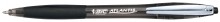 Druckkugelschreiber ATLANTIS PREMIUM - 0 4 mm  schwarz
