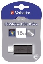 PinStripe USB-Laufwerk 16Â GB  schwarz