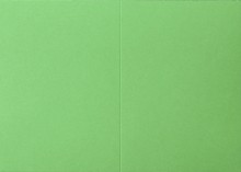 Doppelkarten A6 200g apfelgrün 5er Pack