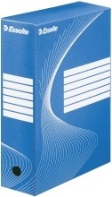 Archiv-Schachtel - DIN A4  Rückenbreite 10 cm  blau