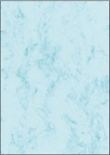 Marmor-Papier  blau  A4  90 g/m2  100 Blatt