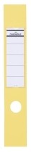 Rückenschilder ORDOFIX   lang/breit  60 x 390 mm  gelb  Beutel mit 10 Stück
