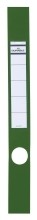 Rückenschilder ORDOFIX   lang/schmal  40 x 390 mm  grün  Beutel mit 10 Stück
