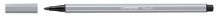 Fasermaler Pen 68  1 mm  mittelgrau