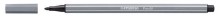 Fasermaler Pen 68  1 mm  dunkelgrau
