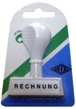 Stempel Text Rechnung  Lagertext 4 5cm Breite