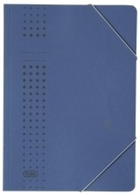 Eckspanner chic  Karton (RC)  450 g/qm  A4  dunkelblau