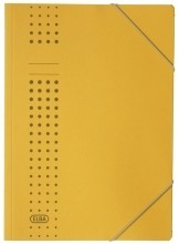 Eckspanner chic  Karton (RC)  450 g/qm  A4  gelb