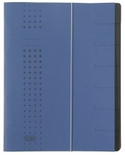 Ordnungsmappe chic  Karton (RC)  450 g/qm  A4  7 Fächer  dunkelblau