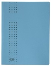 Sammelmappe chic  Karton (RC)  320 g/qm  A4  10 mm  blau
