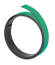 Magnetband  100 cm x 10 mm  1 mm  grün