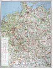 Kartentafel Deutschland  beschreibbar  pinnbar   100 x 140 cm