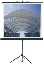 Stativleinwand Standard  1 2  mattweiße Folie  150 x 150 cm