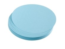 Moderationskarte  Kreis klein  95 mm  hellblau  500 Stück