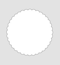 Siegelmarken Ø“ 50 mm weiß 1000 St.