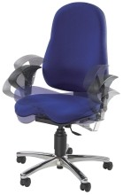 Fitness-Drehstuhl SITNESS 10 blau