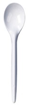 Einweg-Geschirr - Kunststoff  Löffel  17 5 cm