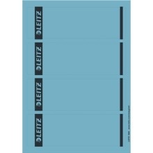 PC-beschriftbare Rückenschilder selbstklebend  Papier  kurz  breit  100 Stück  blau