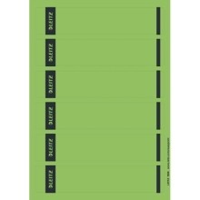 PC-beschriftbare Rückenschilder selbstklebend  Papier  kurz  schmal  150 Stück  grün