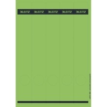 PC-beschriftbare Rückenschilder selbstklebend  Papier  lang  schmal  125 Stück  grün