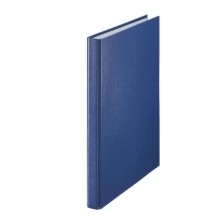 Standard Ringbuch  2 Ringe - ohne Rückenschild  für Größe A4  Ring-Ø“ 16 mm  blau