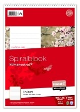 Spiralblock A4 48 Blatt 70g/qm 9mm liniert