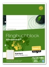 Ringbuchblock A5 100 Blatt 70g/qm 5mm kariert