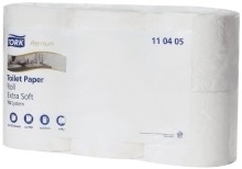 Premium Toilettenpapier  extra weich - 4-lagig m. Federprägung  hochweiĂĹ¸  Packung mit 7 x 6 Rollen
