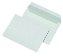 Briefumschläge C6 (162x114 mm)  ohne Fenster  haftklebend  80 g/qm  1.000 Stück