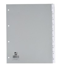Blanko-Register aus Kunststoff - A4  10 Blatt