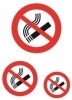 Hinweisetiketten Nicht rauchen wetterfest 1Bl.