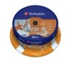 DVD-R - 4.7GB/120Min  16-fach/Spindel bedruckbar  Packung mit 25 Stück