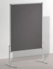 Moderationstafel PRO  120 x 150 cm  grau/Filz  grau/Filz  einteilig