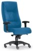 XL Büro-Sessel Stoff royalblau