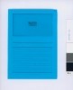 ELCO Sichtmappen Ordo classico - mit Sichtfenster und Linien  intensiv blau  100 Stück