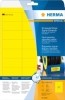Signal-Etiketten strapazierfähig A4 63 5x29 6 mm gelb stark haftend Folie matt wetterfest 675 St.