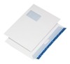 Briefumschlag C4  haftkebend  weiß  Offset 120g  250 Stück mit Fenster