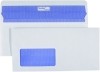 Briefumschlag 112 x 225mm  weiß  Offset 80 g  Revelope-Klebung  500 Stück  mit Fenster