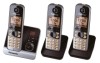 Telefon KX-TG6723GB schnurlos titan/schwarz