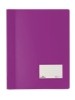 Schnellhefter DURALUX  - transluzente Folie  für A4 Überbreit  lila