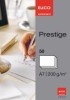Briefkarte Prestige - A7  50 Stück  hochweiß  satiniert