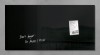 Glas-Magnetboard artverum    schwarz  91 x 46 cm